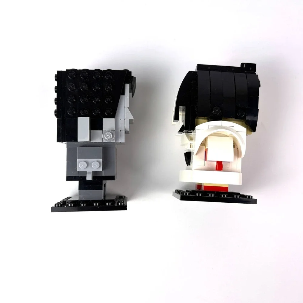 Lego Brick Headz Universal Frankenstein 40422 Disney Cruella deVil No Box/Manual